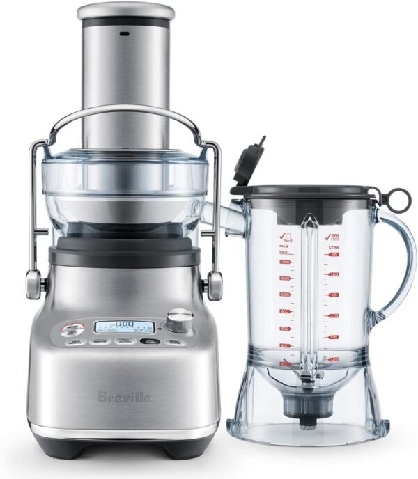 Breville 3X Bluicer Pro Blender & Juicer, Brushed Stainless Steel, BJB815BSS - Image 2