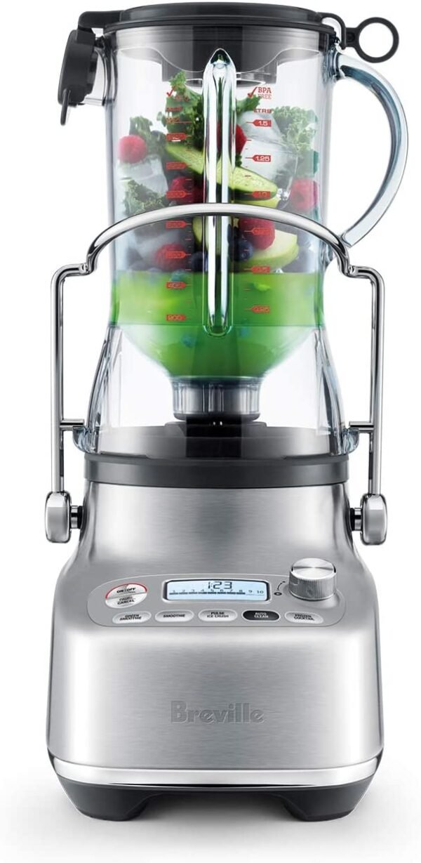Breville 3X Bluicer Pro Blender & Juicer, Brushed Stainless Steel, BJB815BSS - Image 4