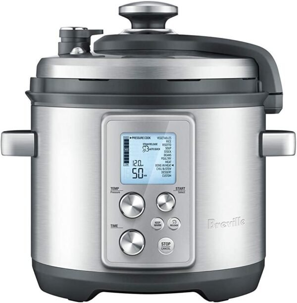Breville BPR700BSS Fast Slow Pro Slow Cooker, Brushed Stainless Steel - Image 2
