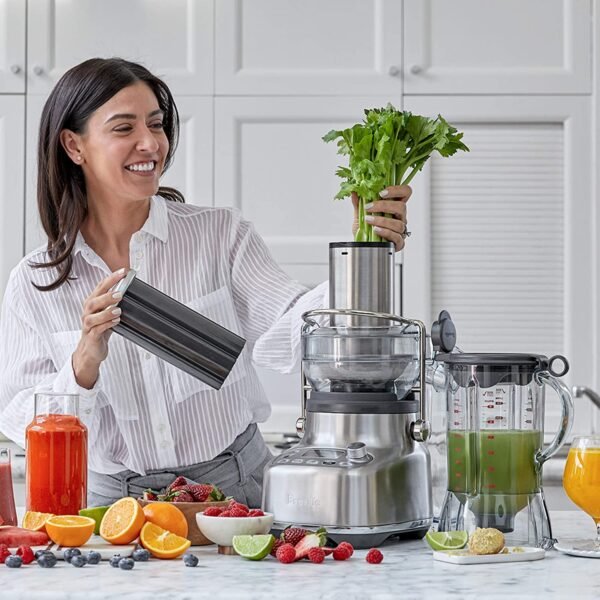 Breville 3X Bluicer Pro Blender & Juicer, Brushed Stainless Steel, BJB815BSS - Image 7