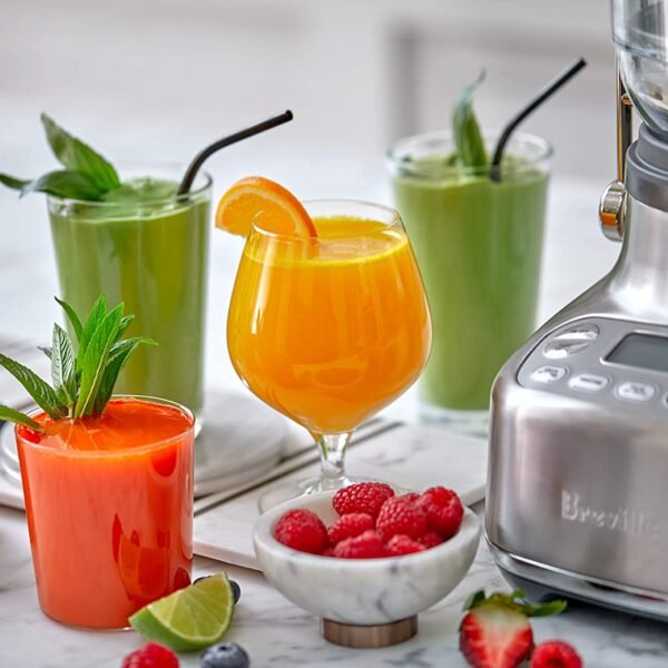 Breville 3X Bluicer Pro Blender & Juicer, Brushed Stainless Steel, BJB815BSS - Image 10