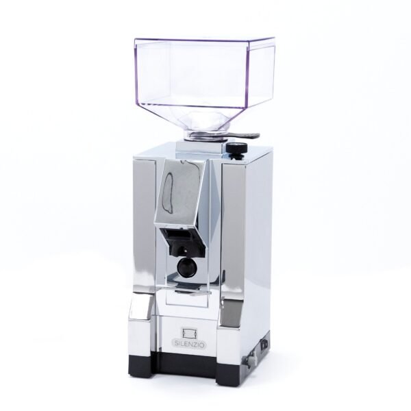 Eureka Mignon Silenzio Espresso Grinder in Chrome