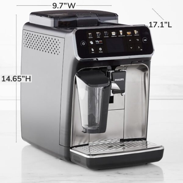 Philips 5400 Fully Automatic Espresso Machine with LatteGo, EP5447 - Image 5