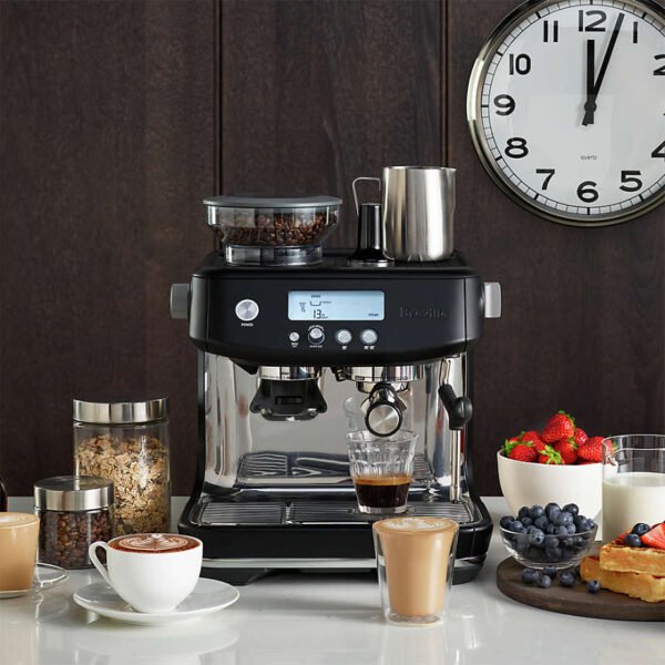 The Breville Barista Pro Espresso Machine- Black Truffle - Image 5